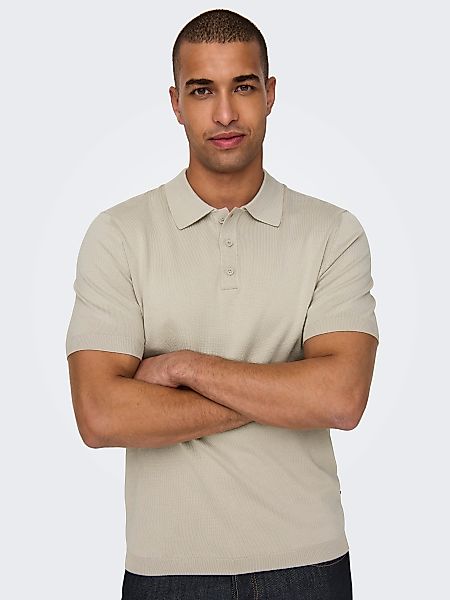 ONLY & SONS Poloshirt ONSWYLER LIFE REG 14 SS POLO KNIT NOOS günstig online kaufen