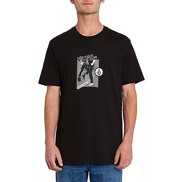 Volcom Hittin Basic Kurzärmeliges T-shirt XL Black günstig online kaufen