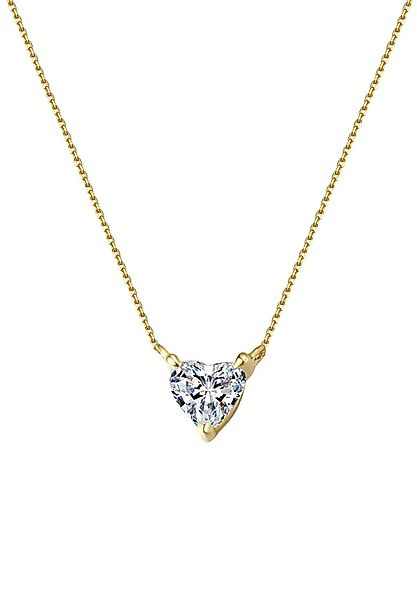 Dear Me Goldkette mit Herz Diamant günstig online kaufen