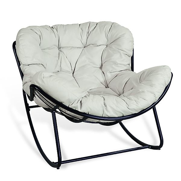 CCLIFE Schaukelsessel Schaukelstuhl Schaukelsessel Relaxstuhl Belastbarkeit günstig online kaufen