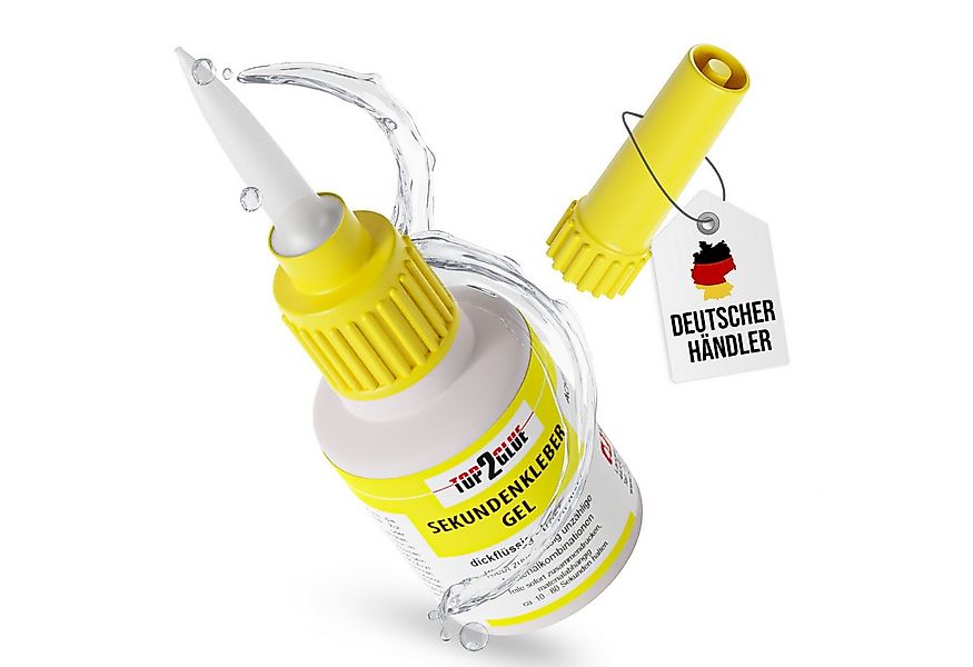 Top2Glue Sekundenkleber Top2Glue Sekundenkleber Gel 50g, (1-tlg) günstig online kaufen