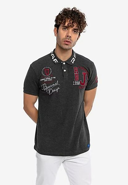 RedBridge Poloshirt Orlando im Slim Fit mit Stickerei günstig online kaufen
