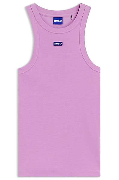 HUGO Blue Tanktop Easy Tank Rippware günstig online kaufen