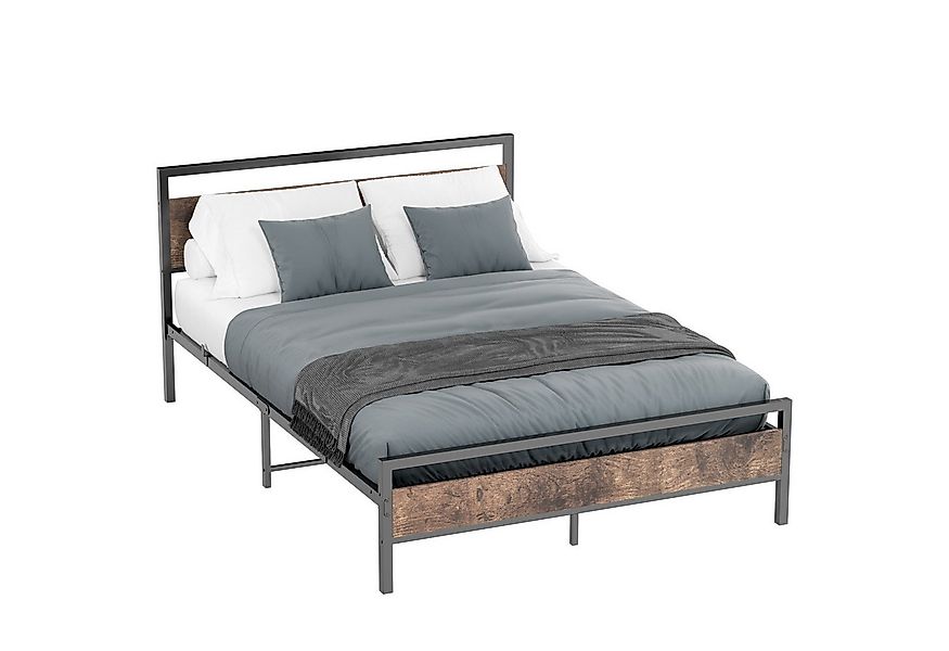 OKWISH Metallbett Jugendbett (mit Lattenrost, Bettrahmen Gästebett Jugendbe günstig online kaufen