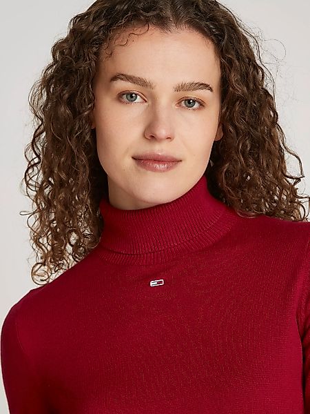 Tommy Jeans Curve Rollkragenpullover TJW ESSENTIAL TRTLNK SWEATER EXT mit R günstig online kaufen