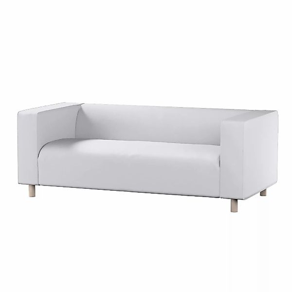 Bezug für Klippan 2-Sitzer Sofa, weiß, Sofahusse, Klippan 2-Sitzer, Bouclé günstig online kaufen