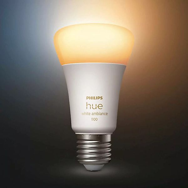 Philips Hue White Ambiance E27 LED-Lampe 11W 1055lm günstig online kaufen