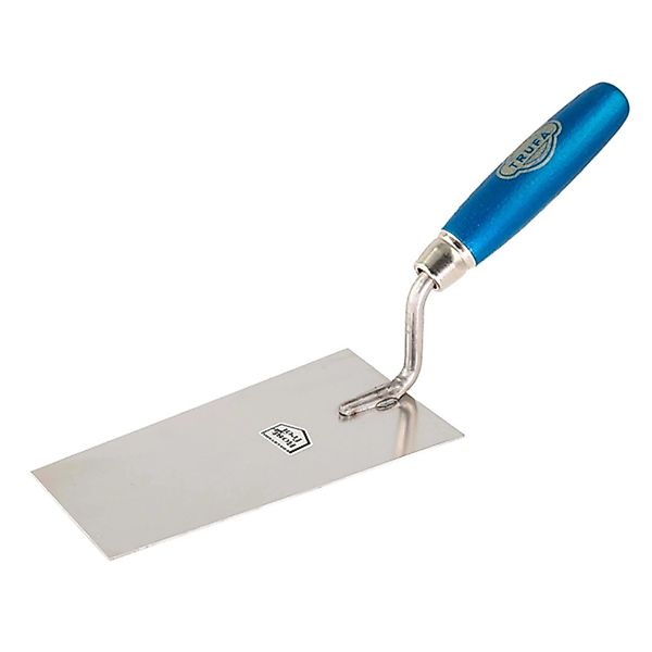 BMSC24 Berner Putzkelle 12cm Rostfrei mit Holzgriff Blau Maurerkelle günstig online kaufen