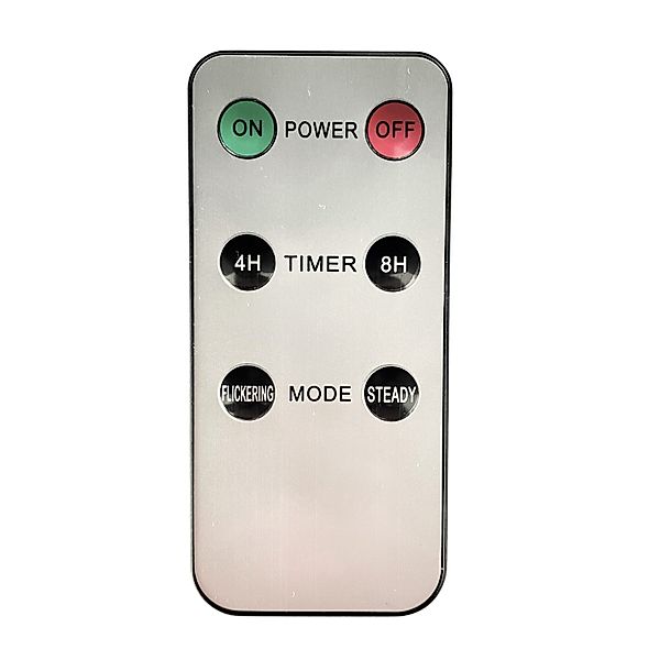 Online-Fuchs LED-Kerze 4 Stabkerzen im Metallic-Design günstig online kaufen