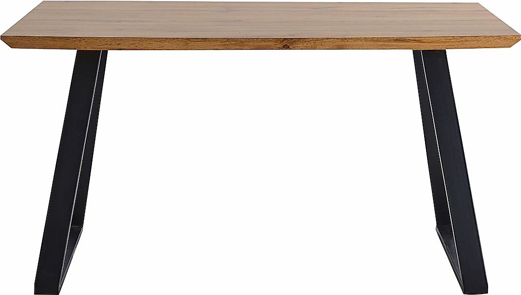 Möbilia Esstisch "Aage" Eiche-Dekor, Breite 140 cm günstig online kaufen