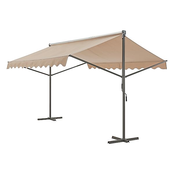 pro.tec Standmarkise Selenizza freistehende Markise 400x300x260cm günstig online kaufen