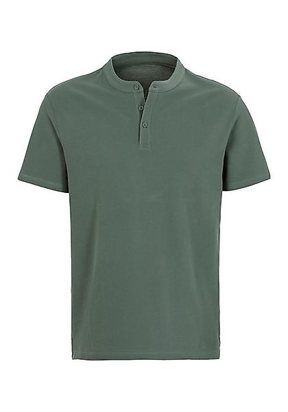 John Devin Poloshirt mit Stehkragen, Regular-Fit, aus Baumwoll-Piqué günstig online kaufen