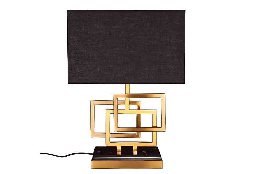 riess-ambiente Tischleuchte ATLANTIS 56cm gold, ohne Leuchtmittel, Modern D günstig online kaufen