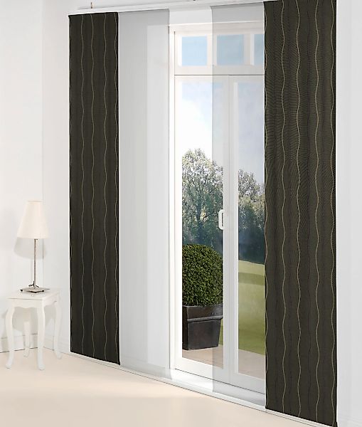 Wirth Schiebegardine "Sepino" Paneelwagen 1 Stk. tlg. günstig online kaufen