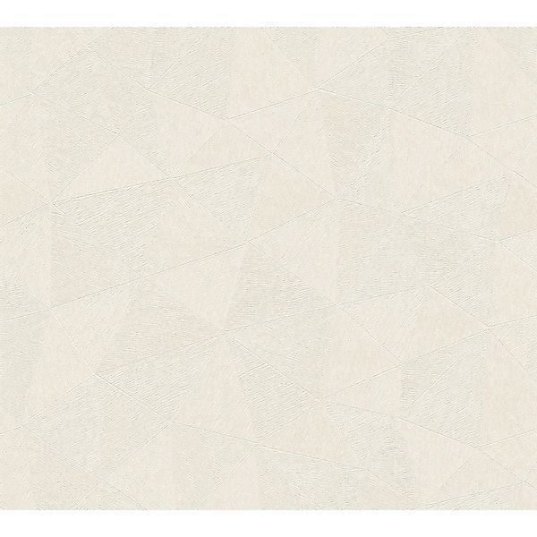 Bricoflor Weiße Vliestapete Geometrisch Ideal für Schlafzimmer und Flur Mod günstig online kaufen