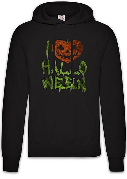 Urban Backwoods Hoodie I Love Halloween Herren Hoodie Kürbis Gesicht Latern günstig online kaufen