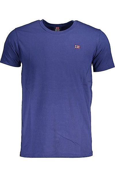 NORWAY 1963 T-Shirt Herren T-Shirt Blau Kurzarm Rundhals mit günstig online kaufen