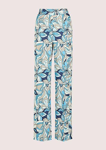 MADELEINE Chinos "Druckhose Viskosehose mit floralem Muster" günstig online kaufen