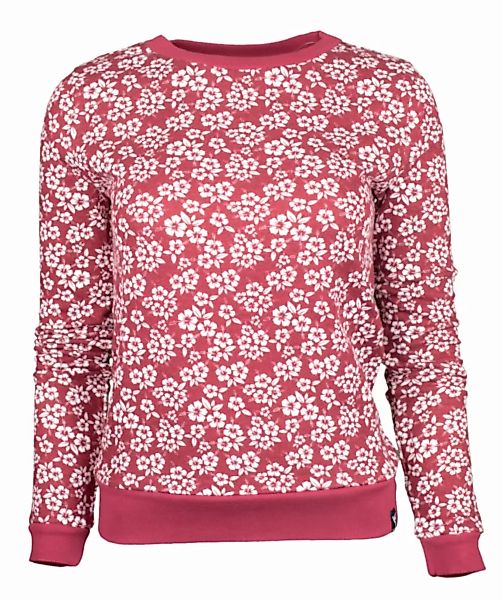 Sweater Aus Hanf Mit Blumenprint günstig online kaufen