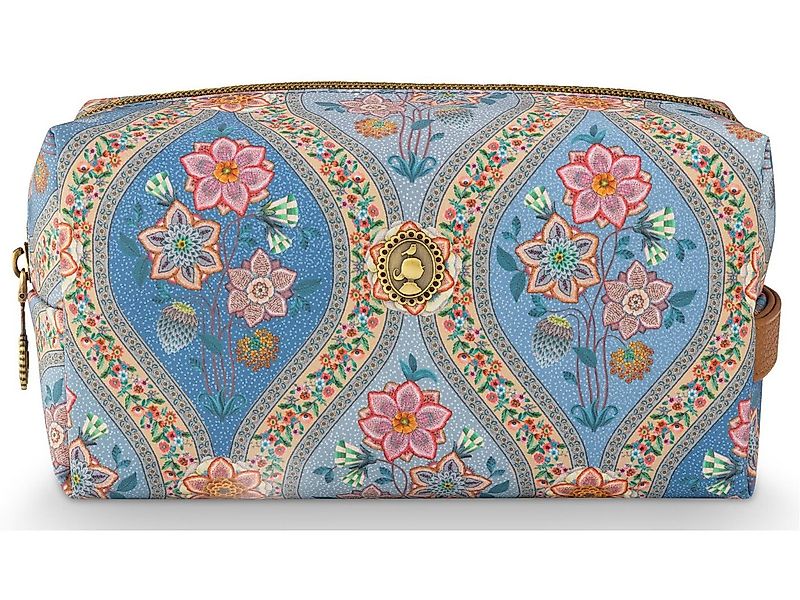 PiP Studio Kosmetiktasche Coco Ornamento Blue Kosmetiktasche medium 21,5x10 günstig online kaufen