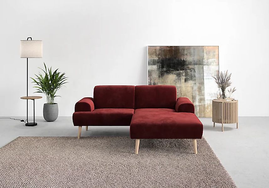 andas Ecksofa »Swift Scandic Design, komfortabler Federkern, Breite 192cm, günstig online kaufen
