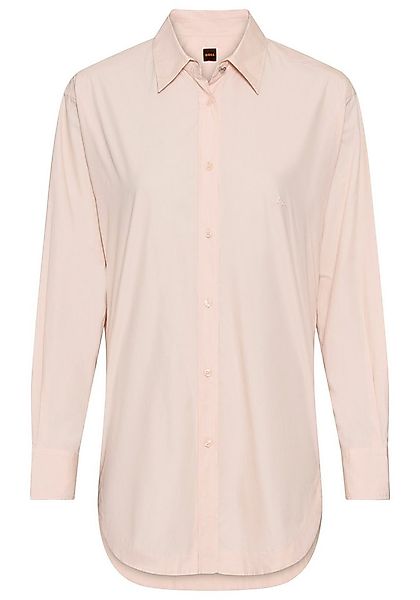 BOSS ORANGE Hemdbluse Bostucci Premium Damenmode mit Kellerfalte am Rücken günstig online kaufen