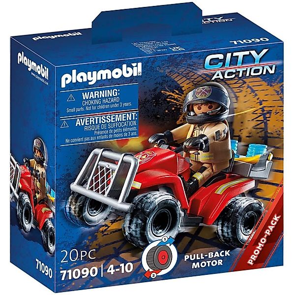 Playmobil® 71090 Feuerwehr-Speed Quad Konstruktions-Spielset günstig online kaufen