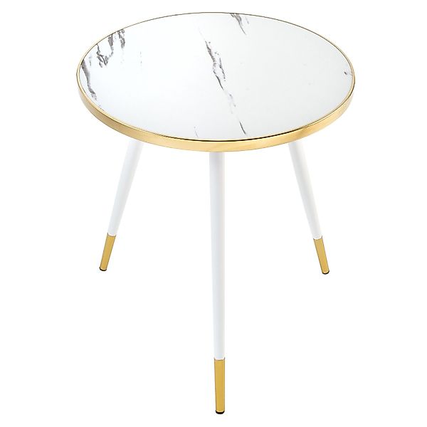 riess-ambiente Beistelltisch PARIS Ø45cm weiß / günstig online kaufen