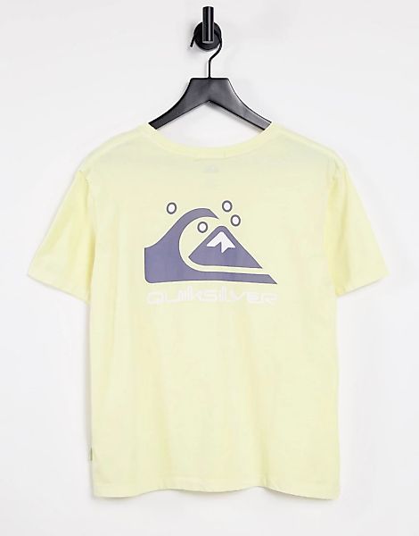 Quicksilver Standard – T-Shirt in Gelb günstig online kaufen