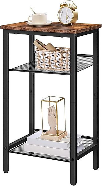 Hoobro Beistelltisch mit 2 verstellbaren Ablagen (Telefontisch, mit 2 verst günstig online kaufen