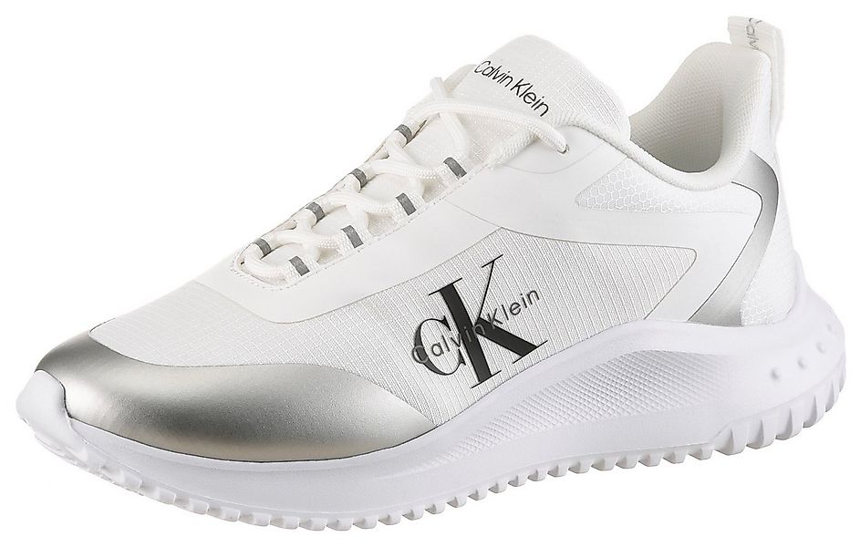 Calvin Klein Jeans EVA RUNNER LOW LACE MIX ML WN Plateausneaker Schnürschuh günstig online kaufen