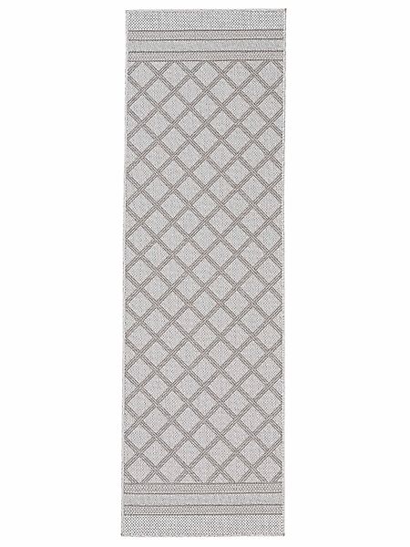carpetfine Läufer »Boho 104«, rechteckig, 4 mm Höhe, robustes Flachgewebe, günstig online kaufen