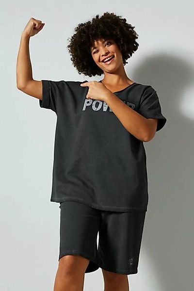 Janet & Joyce Sweatshirt Sweatshirt oversized POWER Halbarm günstig online kaufen