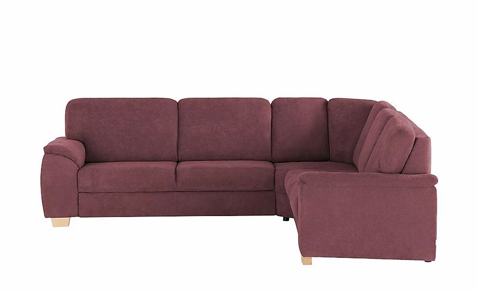 smart Ecksofa  Valencia ¦ rot ¦ Maße (cm): B: 280 H: 90 T: 250.0 Polstermöb günstig online kaufen