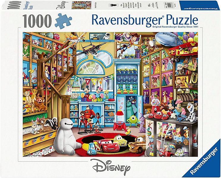 Ravensburger Puzzle Disney Classics, Im Spielzeugladen, günstig online kaufen