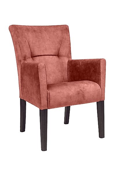 Home affaire Armlehnstuhl "King" () Esszimmerstuhl mit Knopfheftung günstig online kaufen