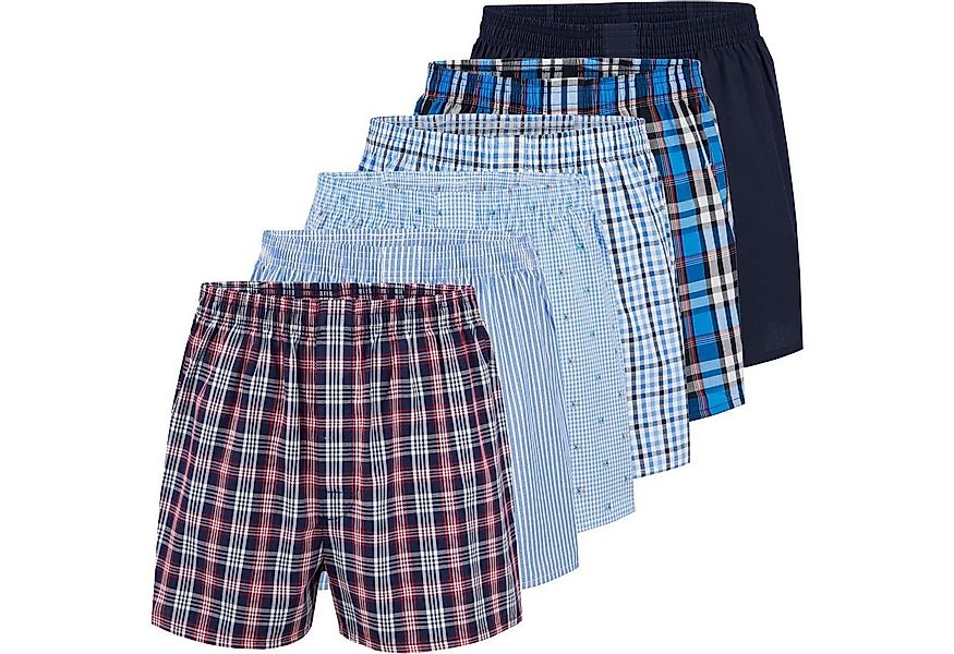 City Life Boxershorts City Life Herren Boxershorts Shorts Boxer (6er Pack) günstig online kaufen
