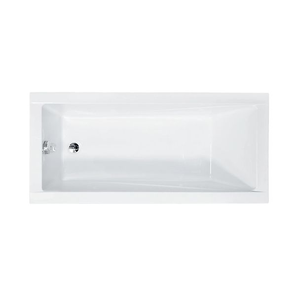 Bad Land Badewanne Rechteck MODERN 170x70  + Kopfstütze KODI + Bambus Badew günstig online kaufen