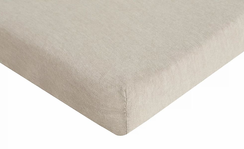 Spannbettlaken Jersey ¦ beige ¦ Maße (cm): B: 70 Baby > Baby Textilien > Ba günstig online kaufen