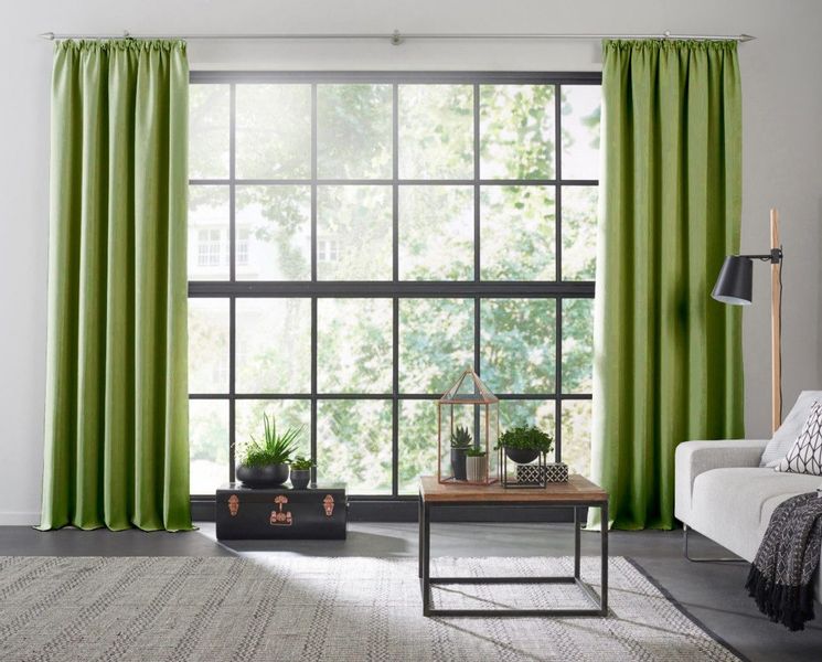 Wirth Vorhang "Dim out" Kräuselband 1 Stk. tlg. nach Maß günstig online kaufen