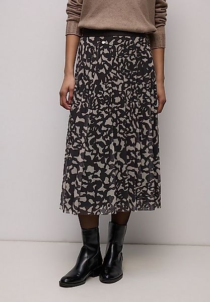 STREET ONE Maxirock mit Mesh günstig online kaufen