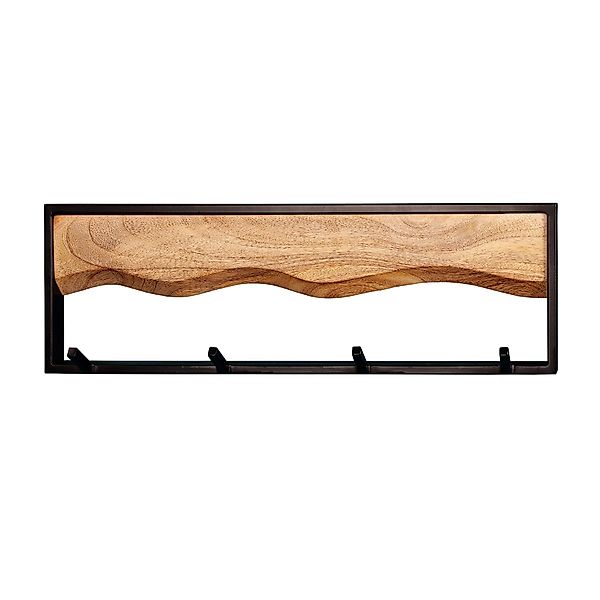 riess-ambiente Wandgarderobe AMAZONAS 60cm natur / günstig online kaufen