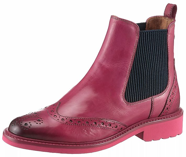 Melvin & Hamilton Chelseaboots "Selina 29 - vegetabil gegerbt", Brogue, Anz günstig online kaufen