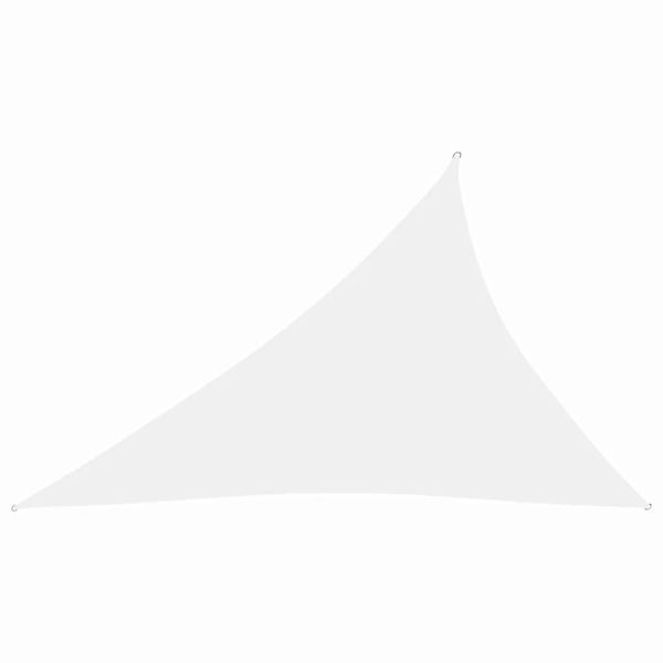 Sonnensegel Oxford-gewebe Dreieckig 3x4x5 M Weiß günstig online kaufen
