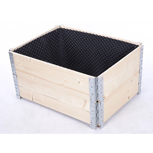 PROREGAL Hochbeetkisten GuardBox 40x80x60cm Inkl. Luftfolie Imprägniert günstig online kaufen