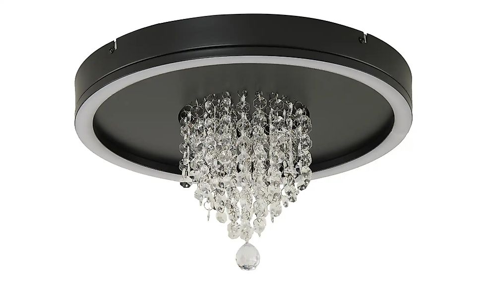 Deckenleuchte   ¦ schwarz ¦ Maße (cm): H: 21  Ø: 37 Lampen & Leuchten > Dec günstig online kaufen