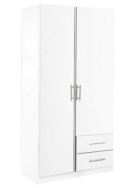 Wimex Kleiderschrank Cliff (Cliff, 1-St., Kleiderschrank) weiß 90cm 2-türig günstig online kaufen