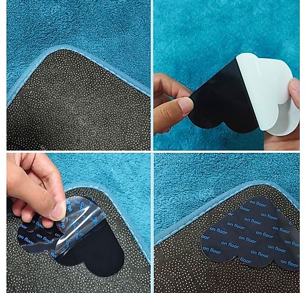 Coonoor Antirutsch Teppichunterlage Antirutschmatte für Teppich, 16 Stück W günstig online kaufen