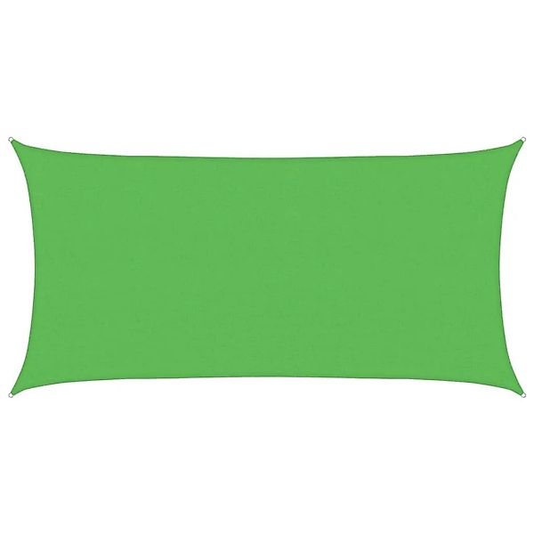 vidaXL Sonnensegel 160 g/m² Rechteckig Hellgrün 2,5x5 m HDPE 311291 günstig online kaufen
