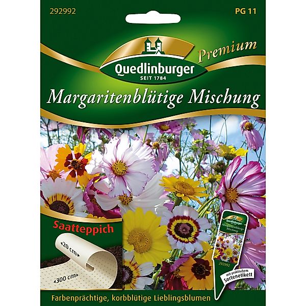 Quedlinburger Margaritenblütige Mischung Saatteppich günstig online kaufen